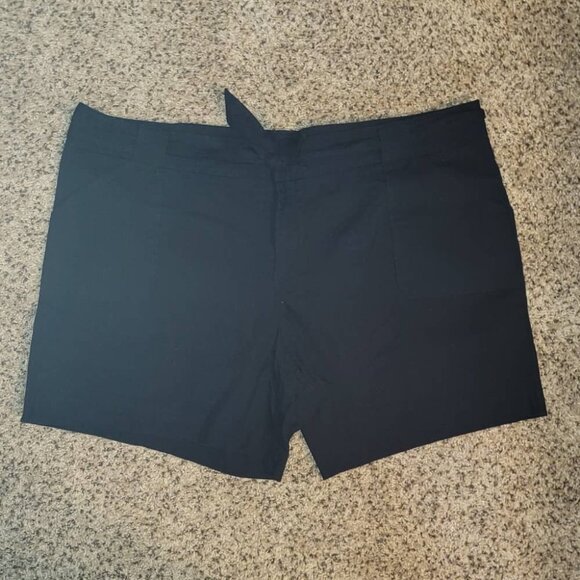 Croft and Barrow Stretch Shorts - Two Pairs - Black and Navy - New Without Tags - Picture 4 of 8